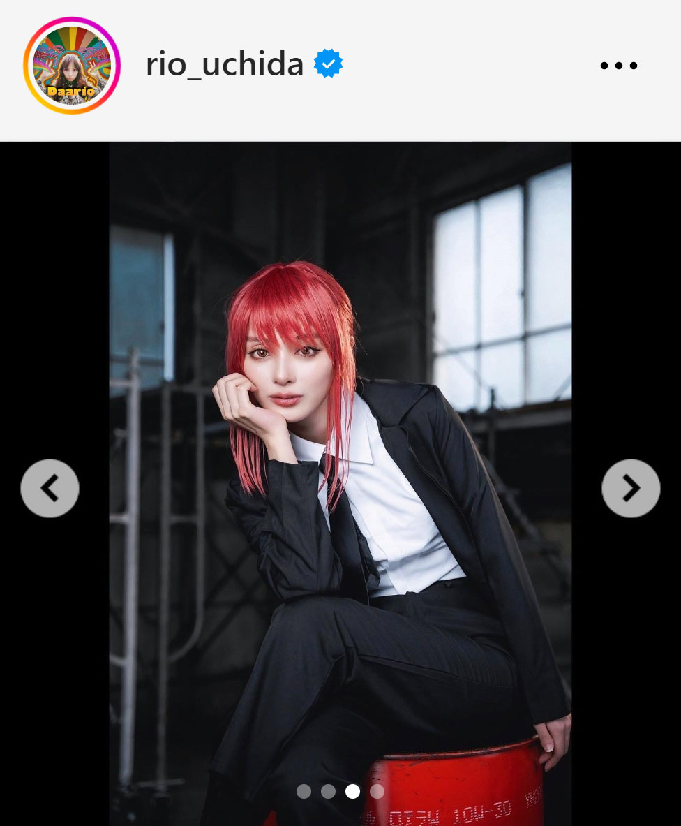 内田理央のインスタグラムから