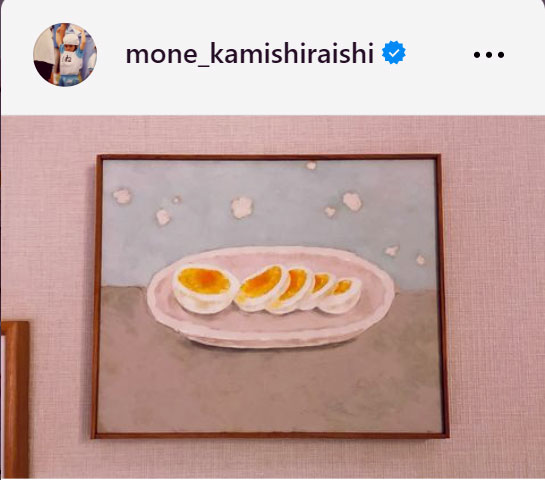 上白石萌音のインスタグラムから
