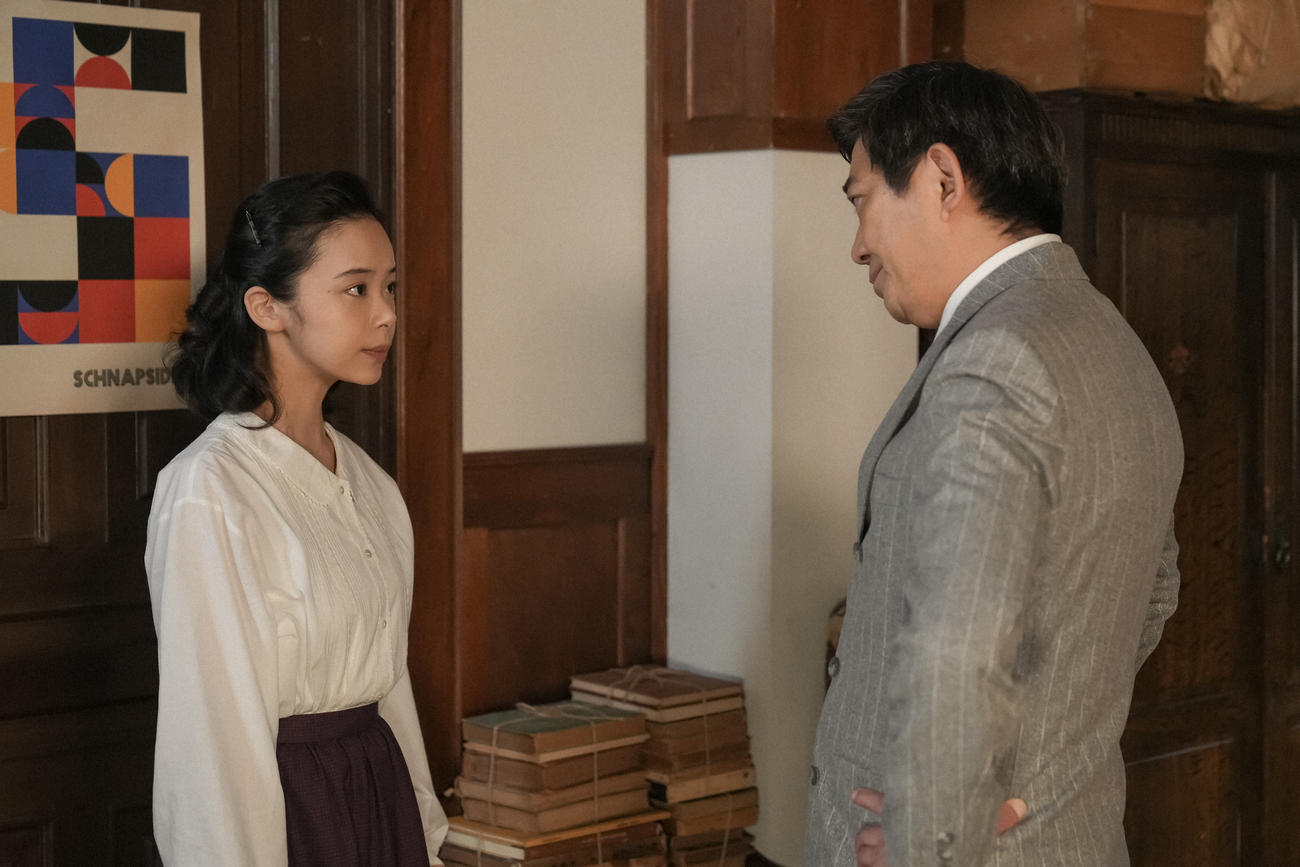 NHK連続テレビ小説「ブギウギ」の1場面（C）NHK