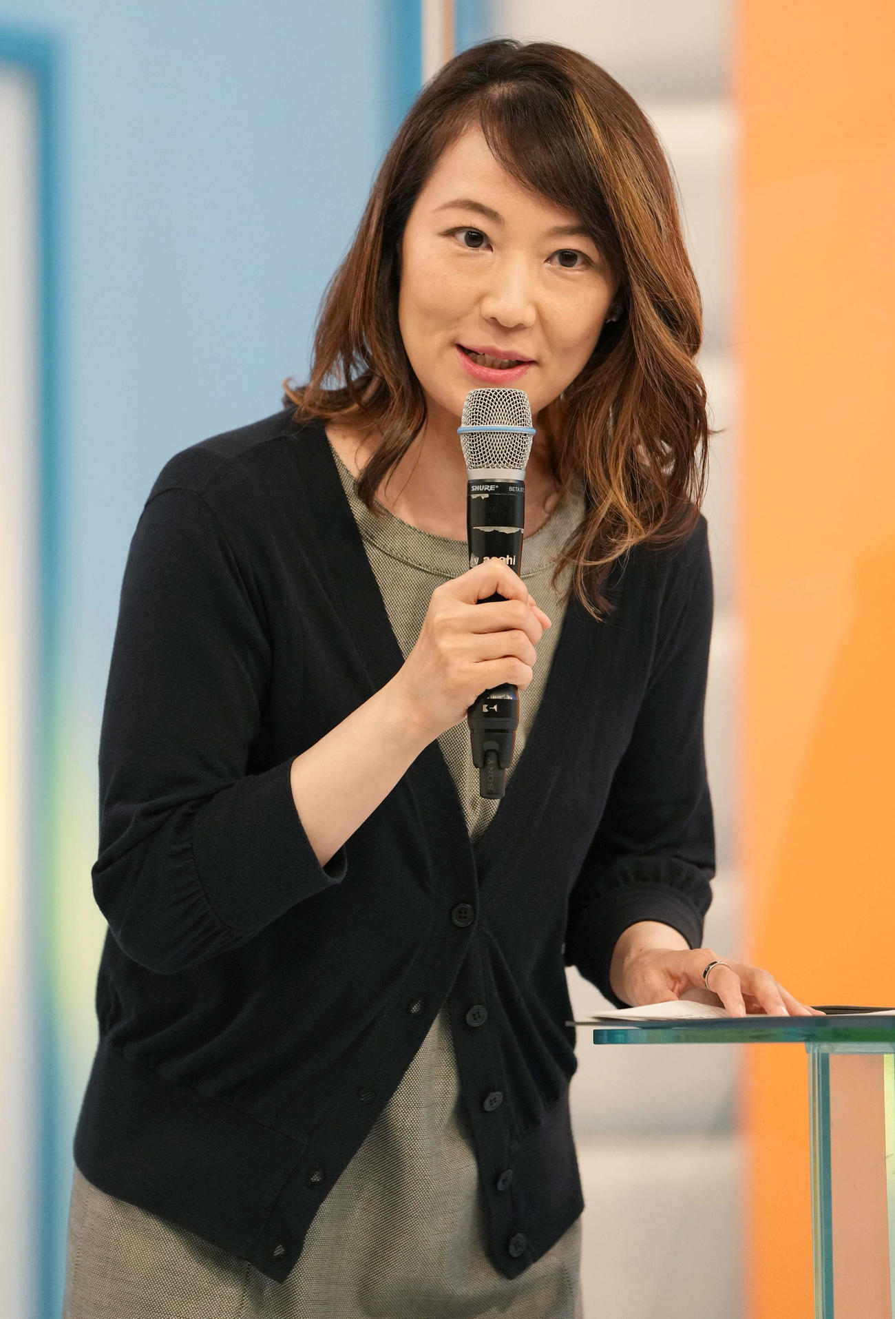 テレビ朝日下平さやかアナウンサー（2021年10月撮影）