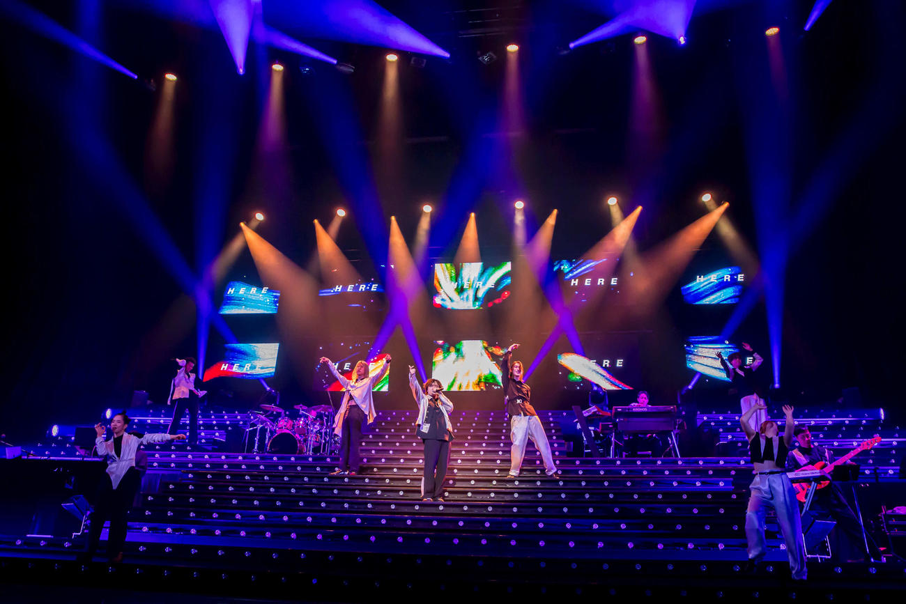 「DAICHI MIURA LIVE TOUR 2023 OVER」東京公演でパフォーマンスする三浦大知