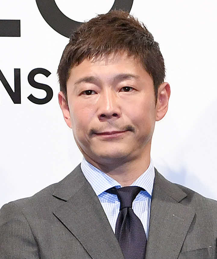 前澤友作氏（18年11月20日撮影）