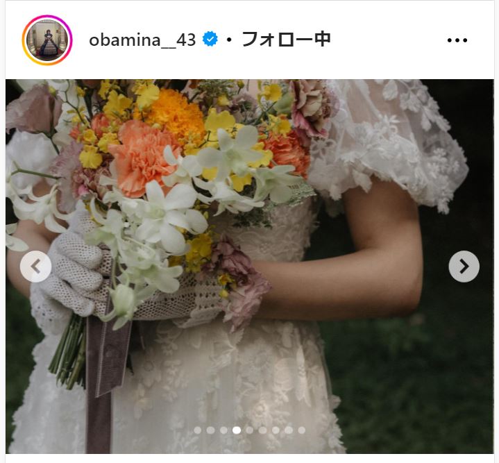 大場美奈のインスタグラムから