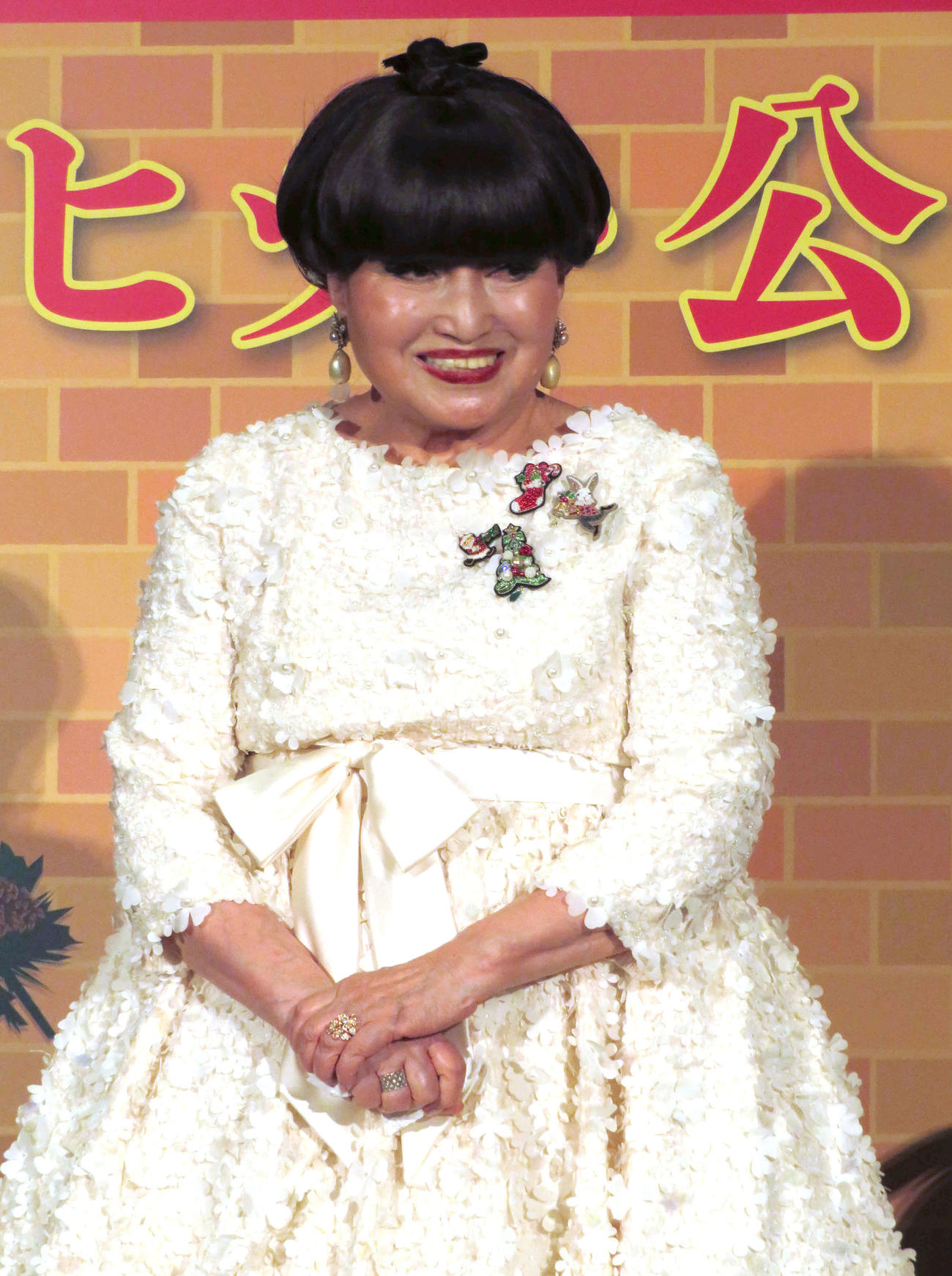 舞台あいさつに登壇した黒柳徹子