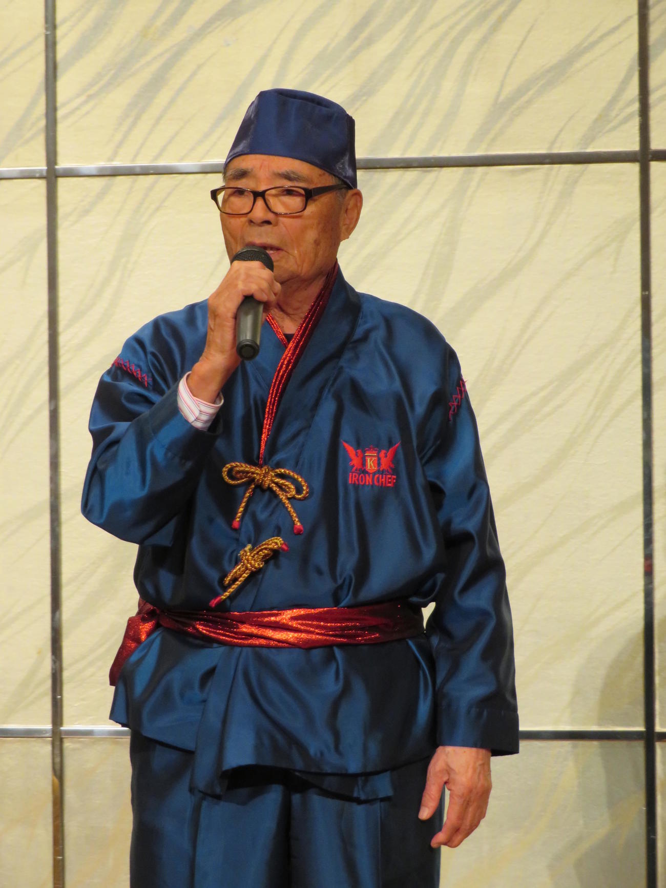 道場六三郎氏（2018年2月撮影）