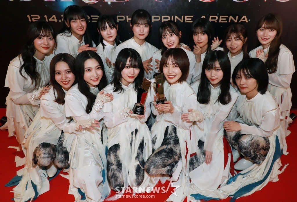 Asia Artist Awardsで二冠を達成した櫻坂46 (C)STARNEWS