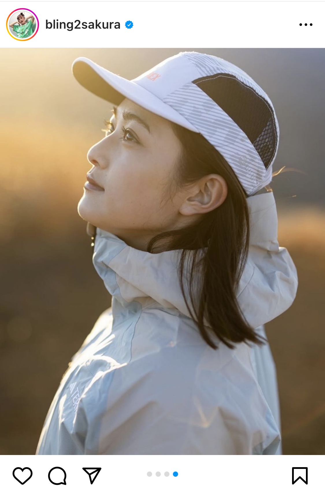 井上咲楽インスタグラムから