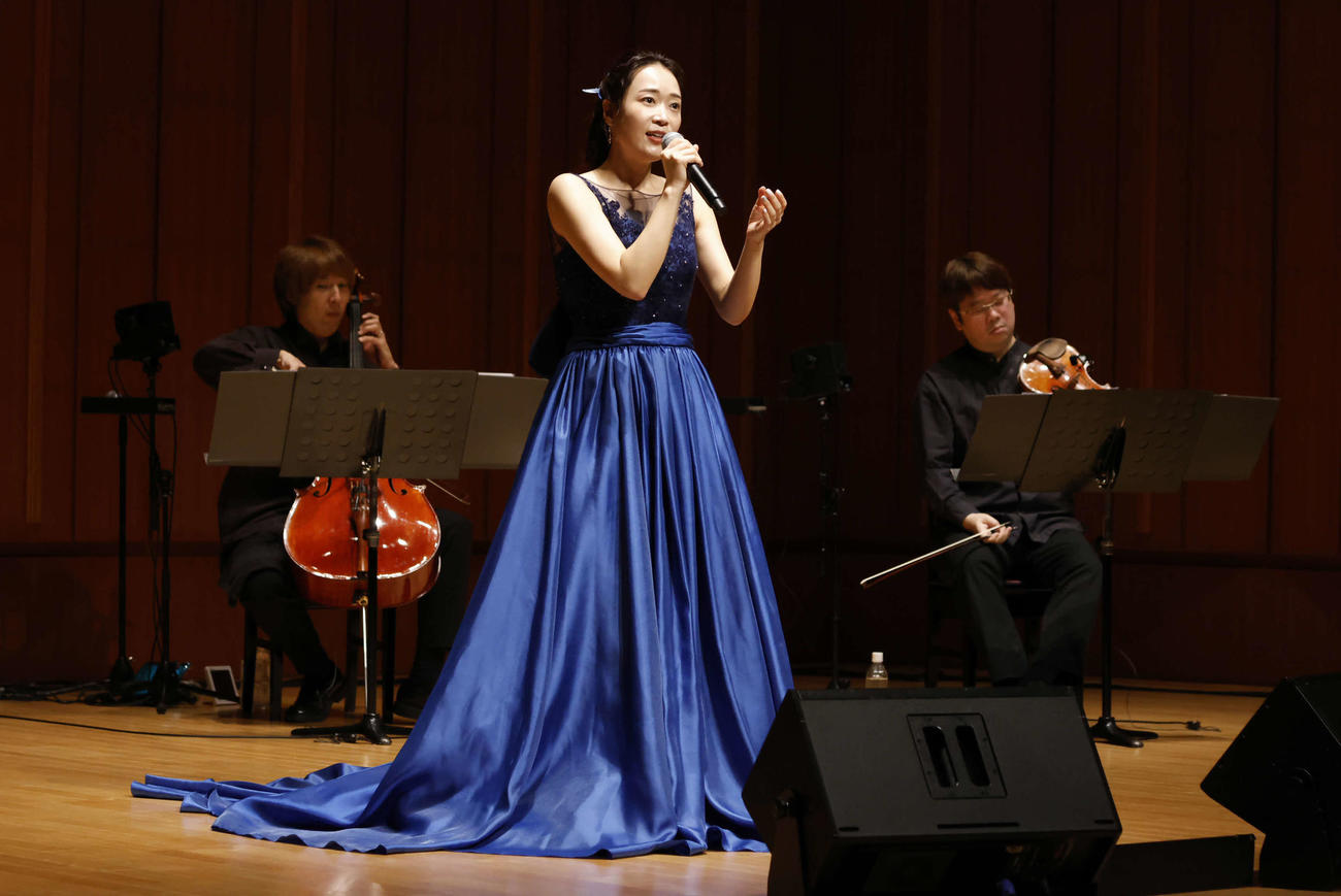 ワンマンライブ「Wakana Classics 2023～Winter Party～」を開催したWakana　カメラ:大川晋児