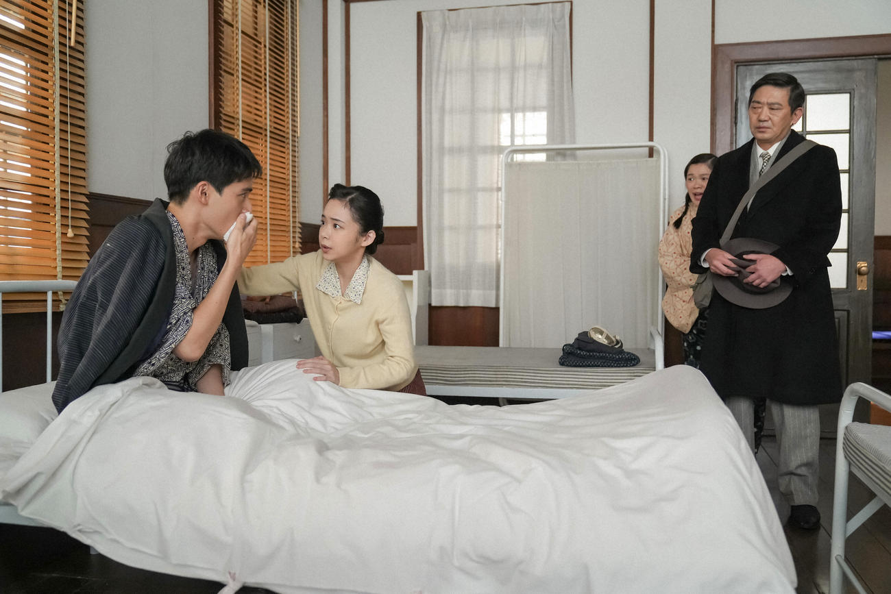 NHK連続テレビ小説「ブギウギ」の1場面（C）NHK