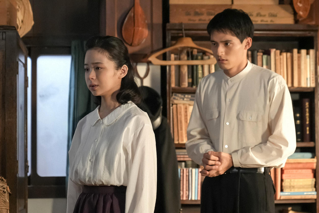 NHK連続テレビ小説「ブギウギ」の1場面（C）NHK