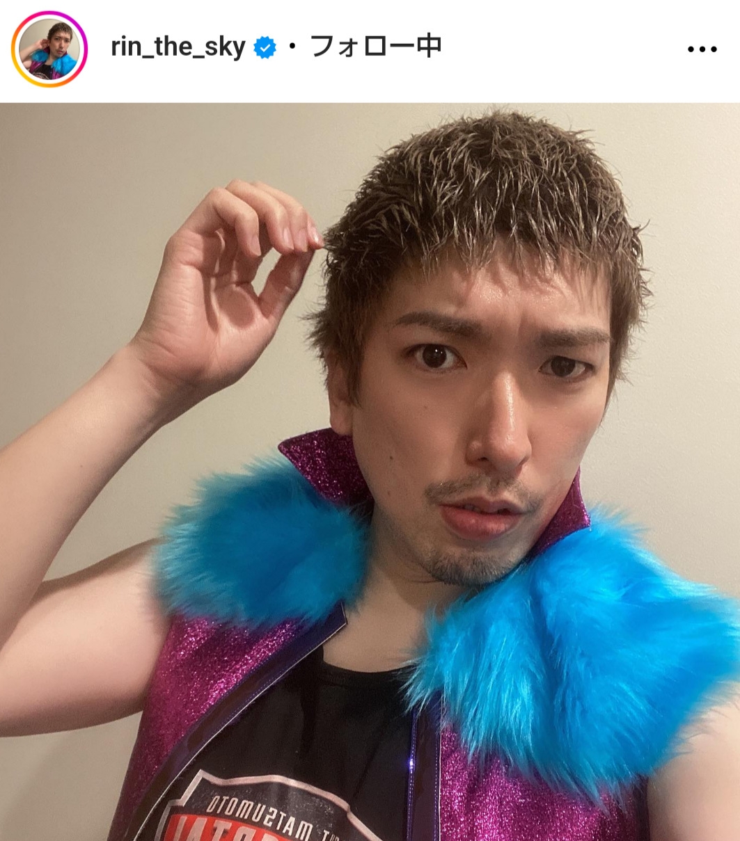 EXITりんたろー。のインスタグラムから