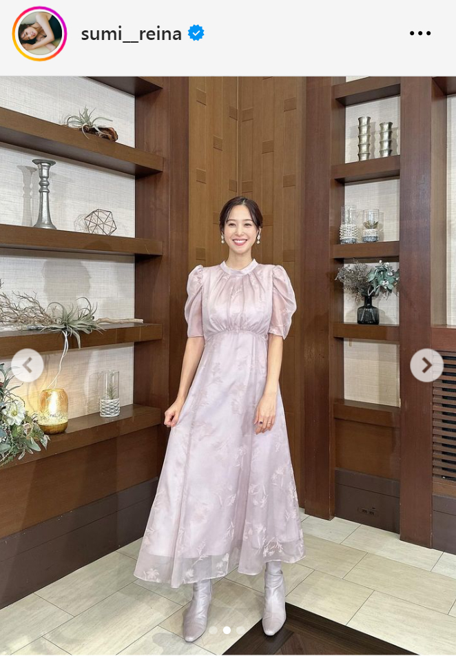 鷲見玲奈のインスタグラムから