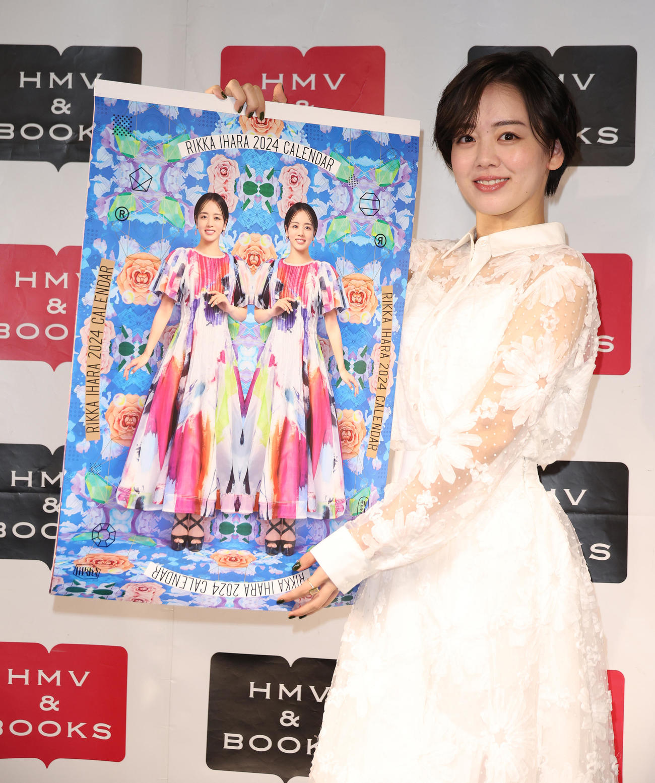 都内でカレンダー発売イベントを行った伊原六花（撮影・中島郁夫）