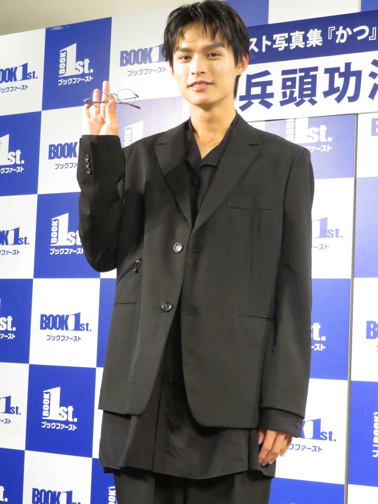 ファースト写真集「かつ」発売記念イベント取材会に出席した兵頭功海