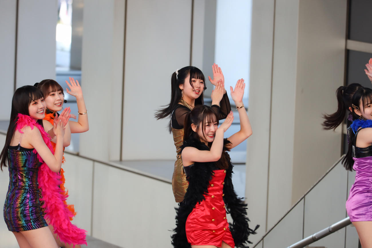 初のミニライブを開催したフジコーズ