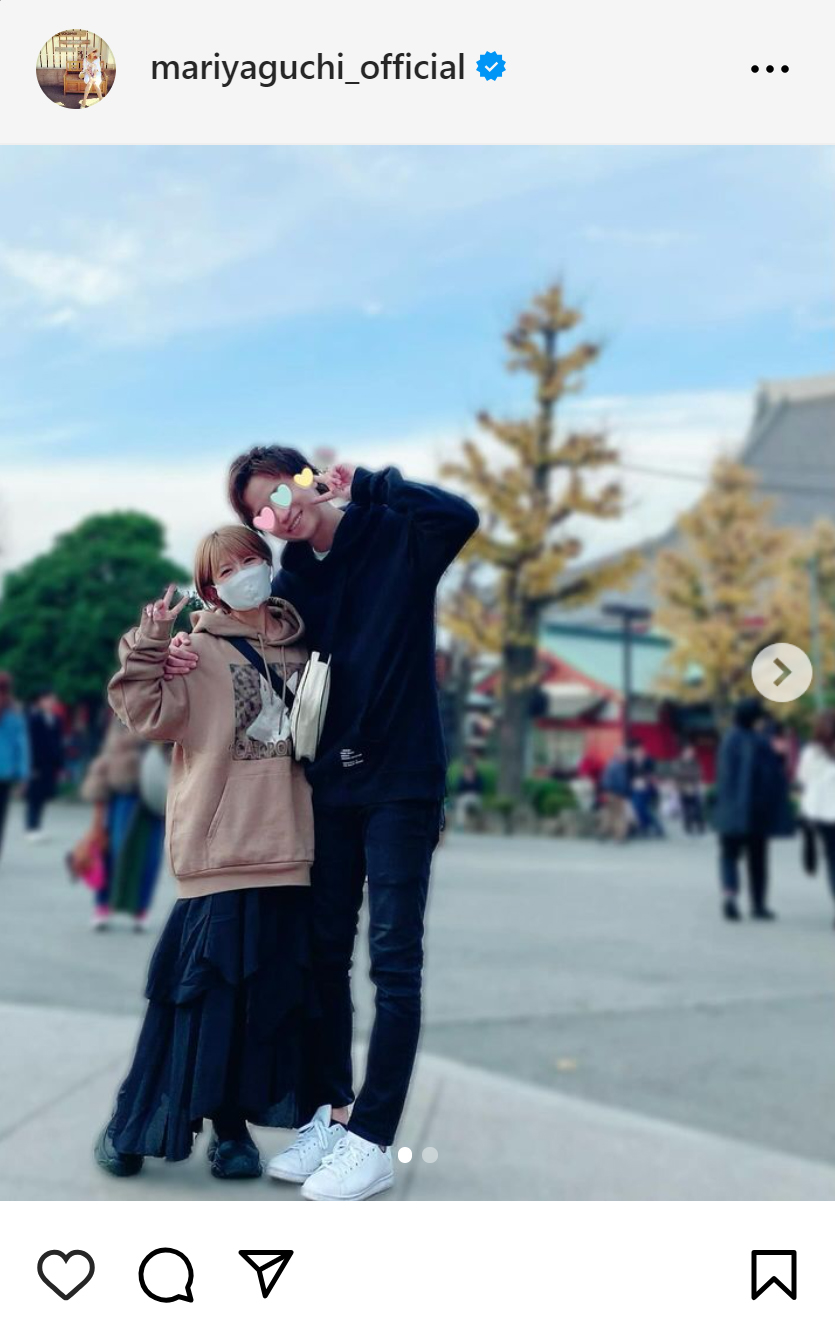 矢口真里のインスタグラムから