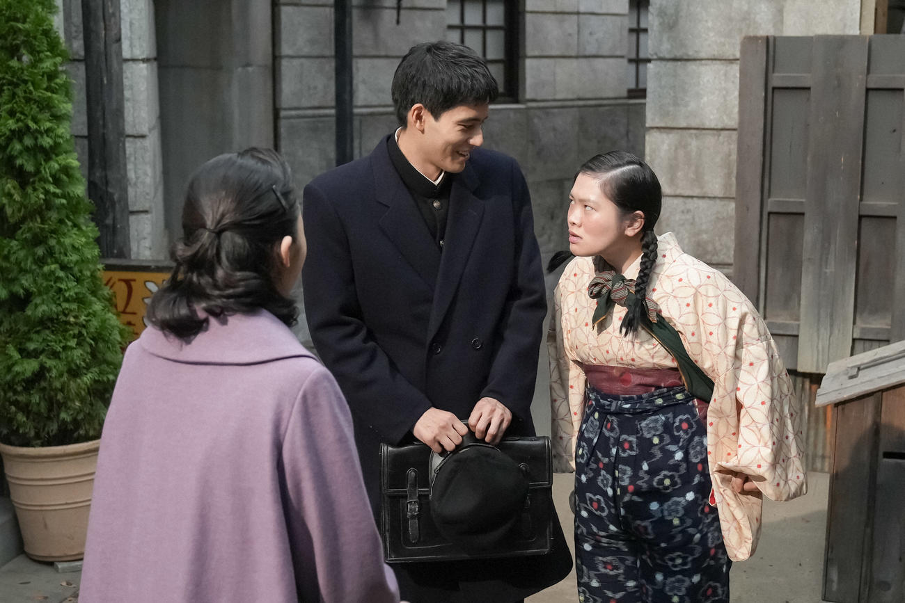 NHK連続テレビ小説「ブギウギ」の1場面（C）NHK
