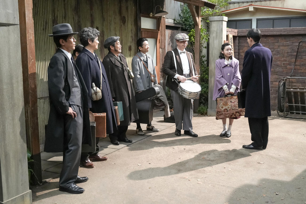 NHK連続テレビ小説「ブギウギ」の1場面（C）NHK