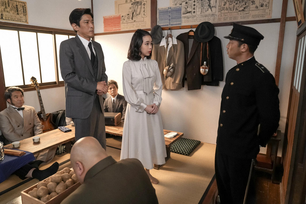 NHK連続テレビ小説「ブギウギ」の1場面（C）NHK