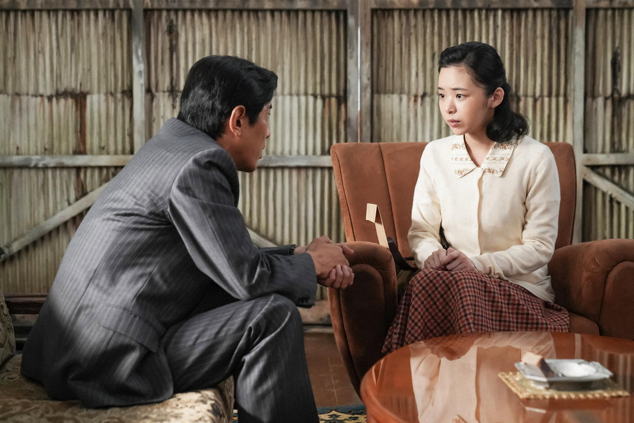 NHK連続テレビ小説「ブギウギ」の1場面（C）NHK