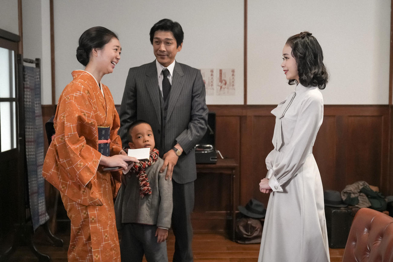 NHK連続テレビ小説「ブギウギ」の1場面（C）NHK