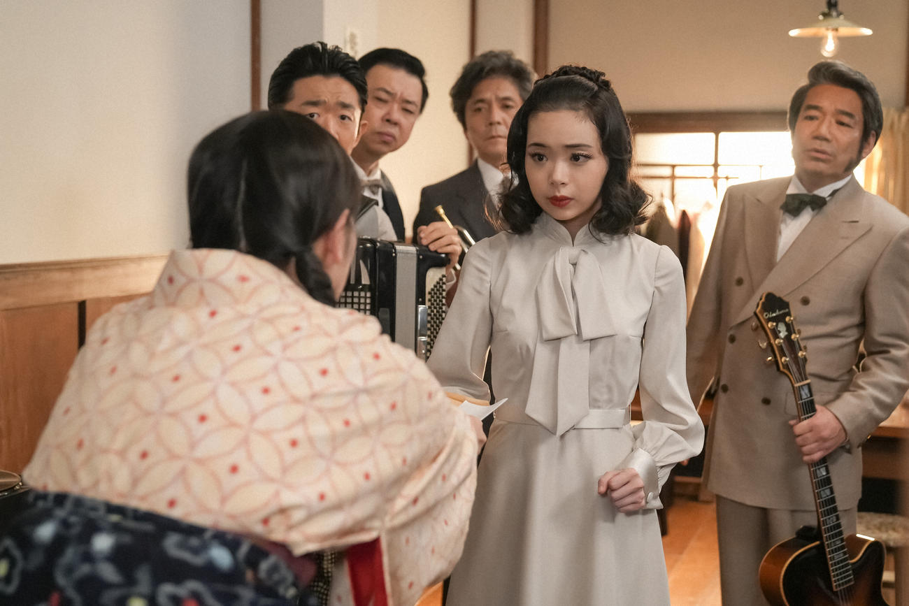 NHK連続テレビ小説「ブギウギ」の1場面（C）NHK