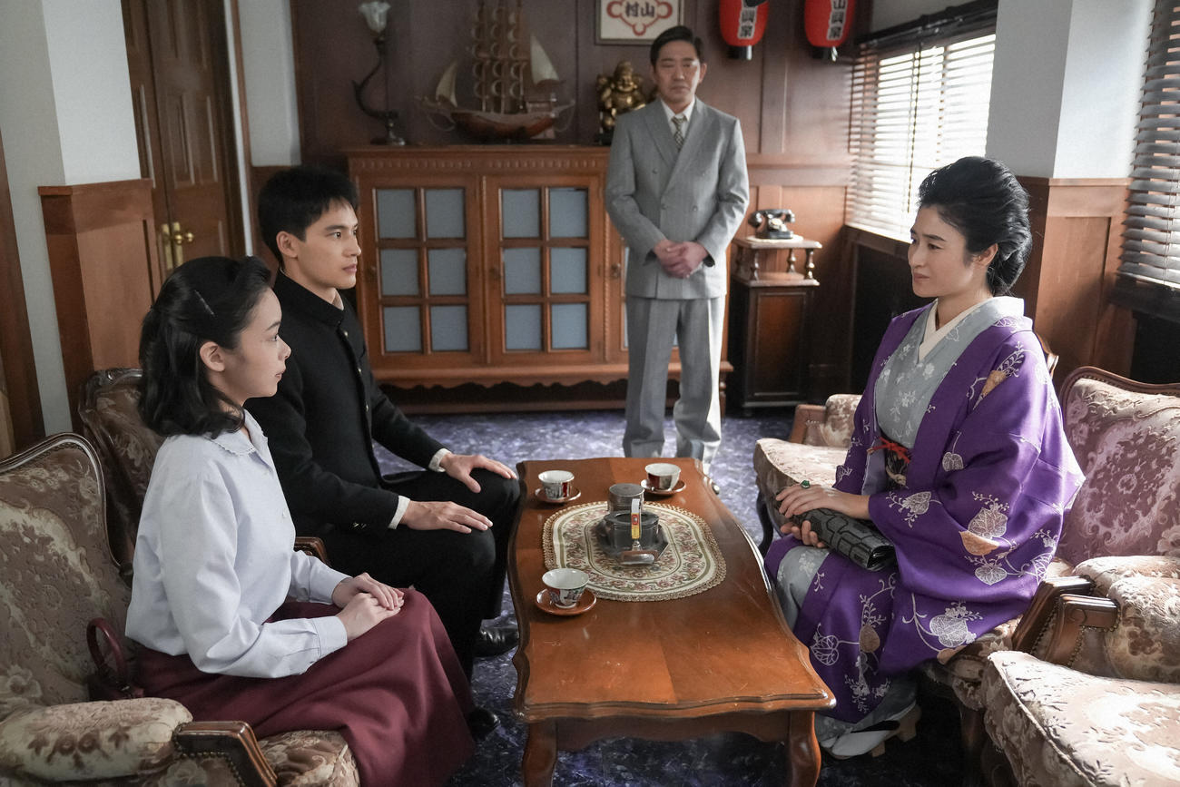 NHK連続テレビ小説「ブギウギ」の1場面（C）NHK