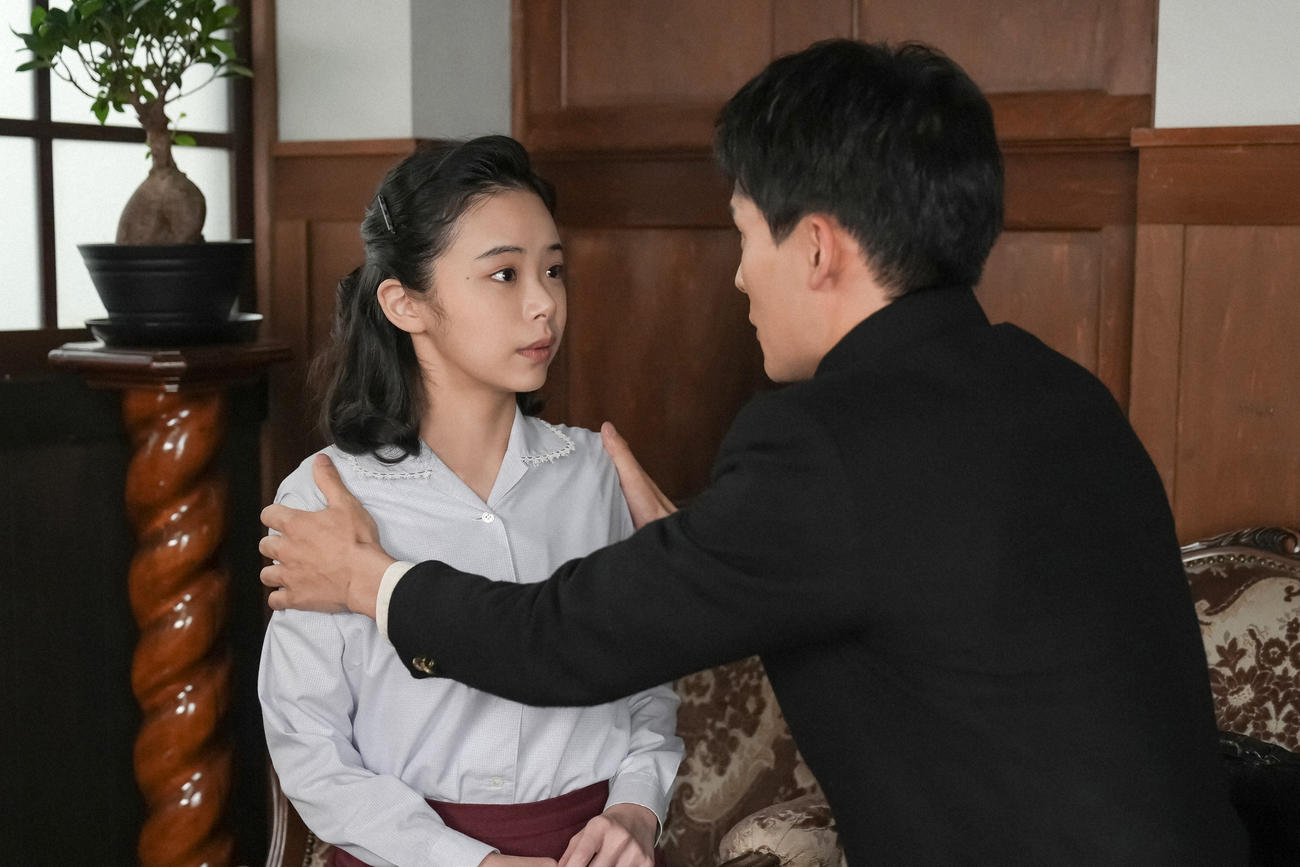 NHK連続テレビ小説「ブギウギ」の1場面（C）NHK