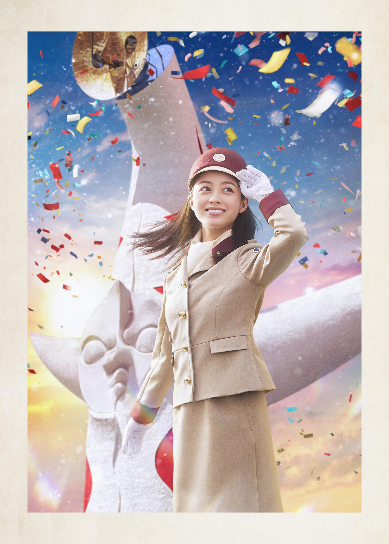 テレビ朝日系ドラマプレミアム「万博の太陽」に主演する橋本環奈