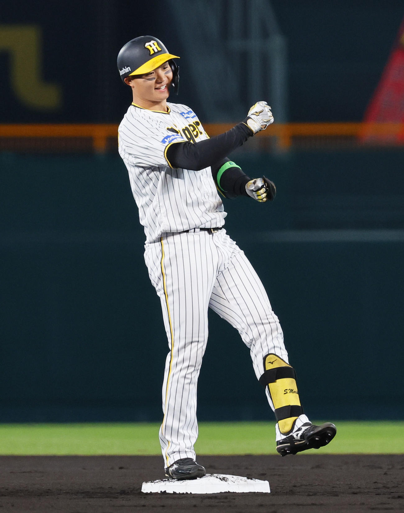 阪神森下翔太（2023年11月撮影）