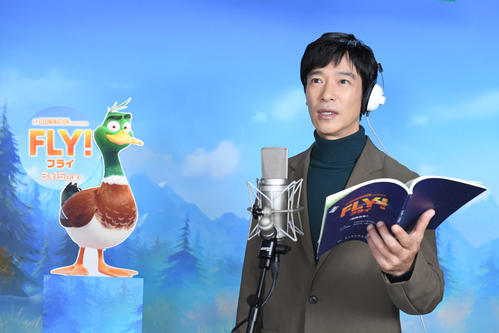 映画「FLY!/フライ!」で声優に起用された堺雅人