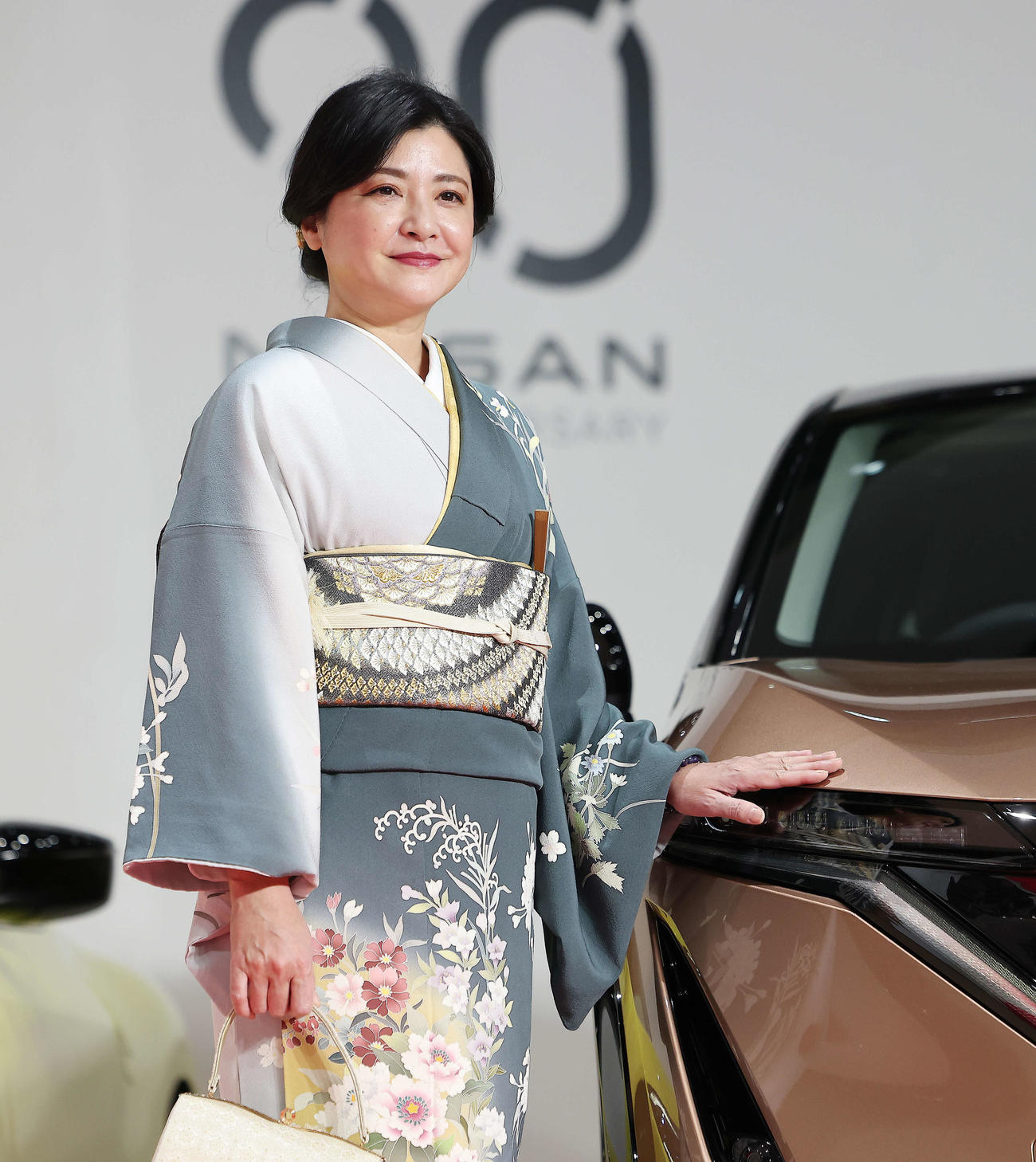 日産90周年アニバーサリーイベントに臨む伊藤かずえ（撮影・河田真司）