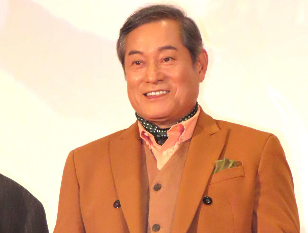 映画「ウォンカとチョコレート工場のはじまり」大ヒット舞台あいさつに登壇した松平健
