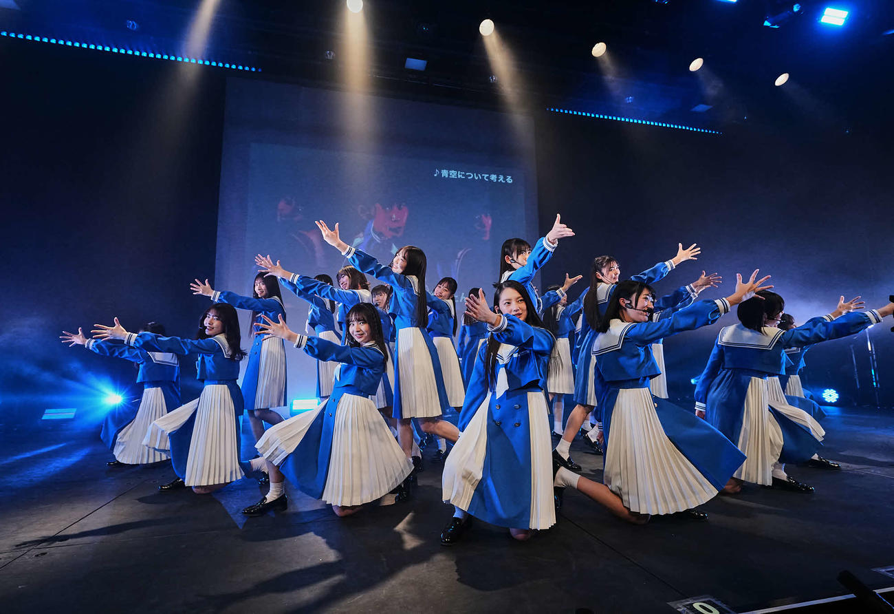 「僕が観たかったワンマンライブvol．0」でパフォーマンスする僕が見たかった青空