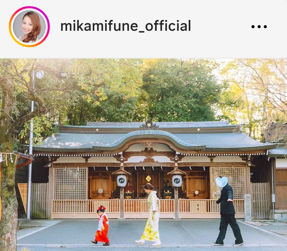 三船美佳のインスタグラムから