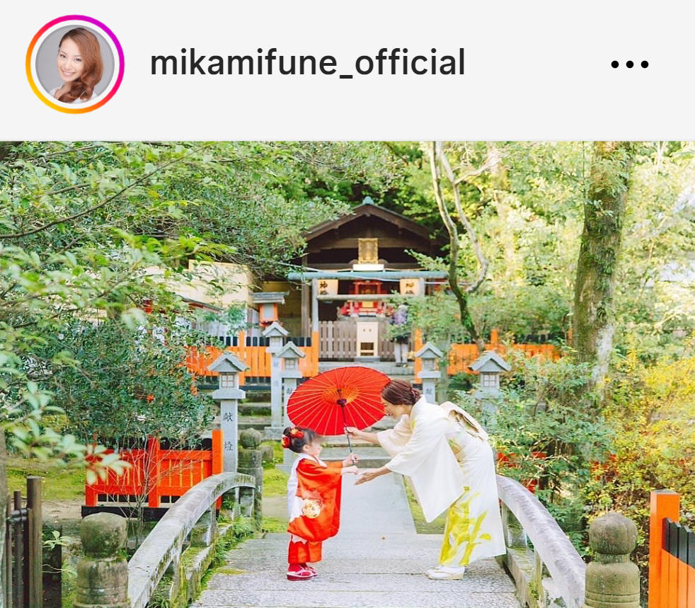 三船美佳のインスタグラムから