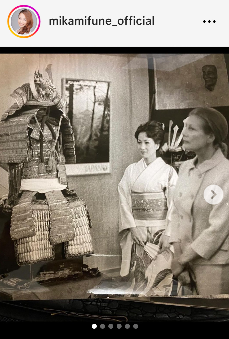 三船美佳のインスタグラムから