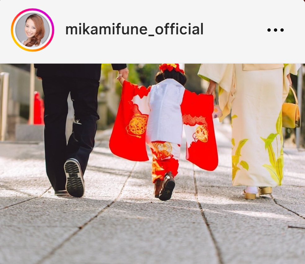 三船美佳のインスタグラムから