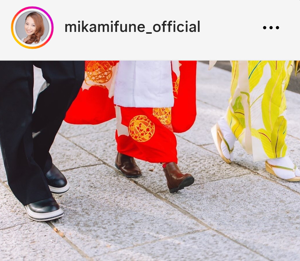 三船美佳のインスタグラムから