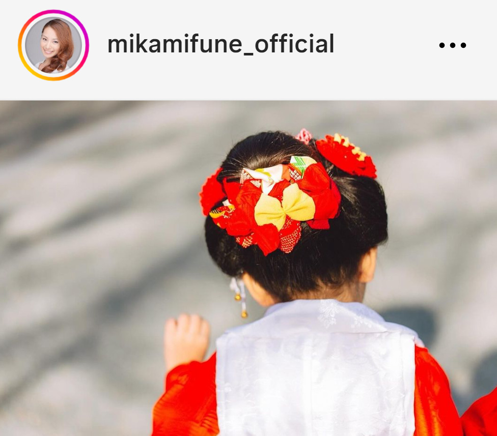 三船美佳のインスタグラムから