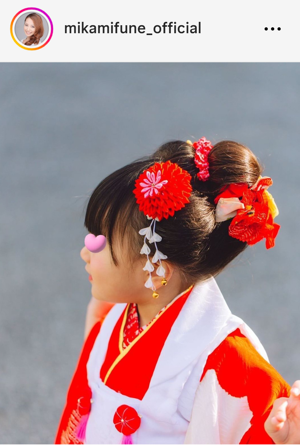 三船美佳のインスタグラムから