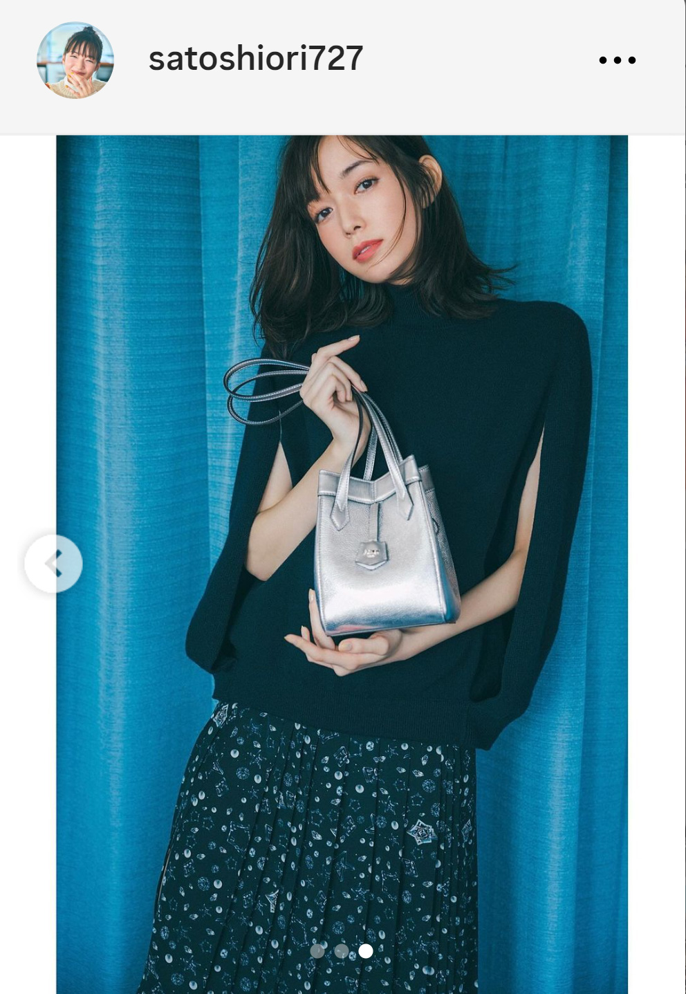 佐藤栞里のインスタグラムから