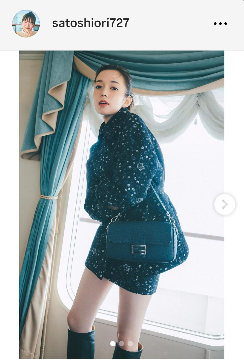 佐藤栞里のインスタグラムから