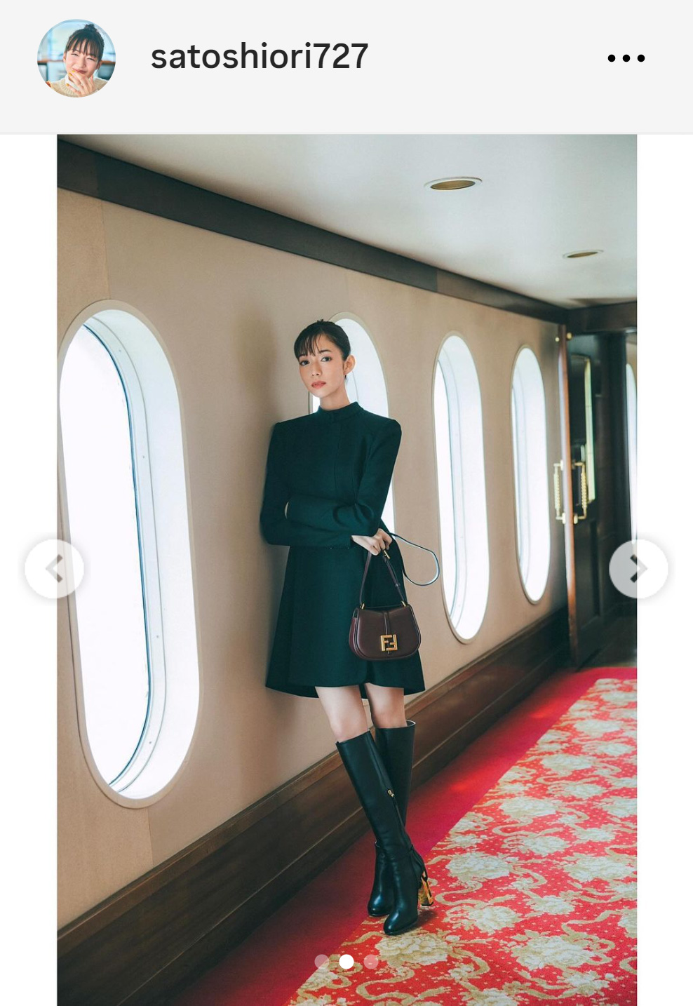佐藤栞里のインスタグラムから