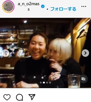 あののインスタから