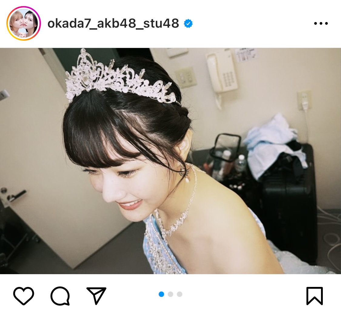 岡田奈々のインスタグラムイから