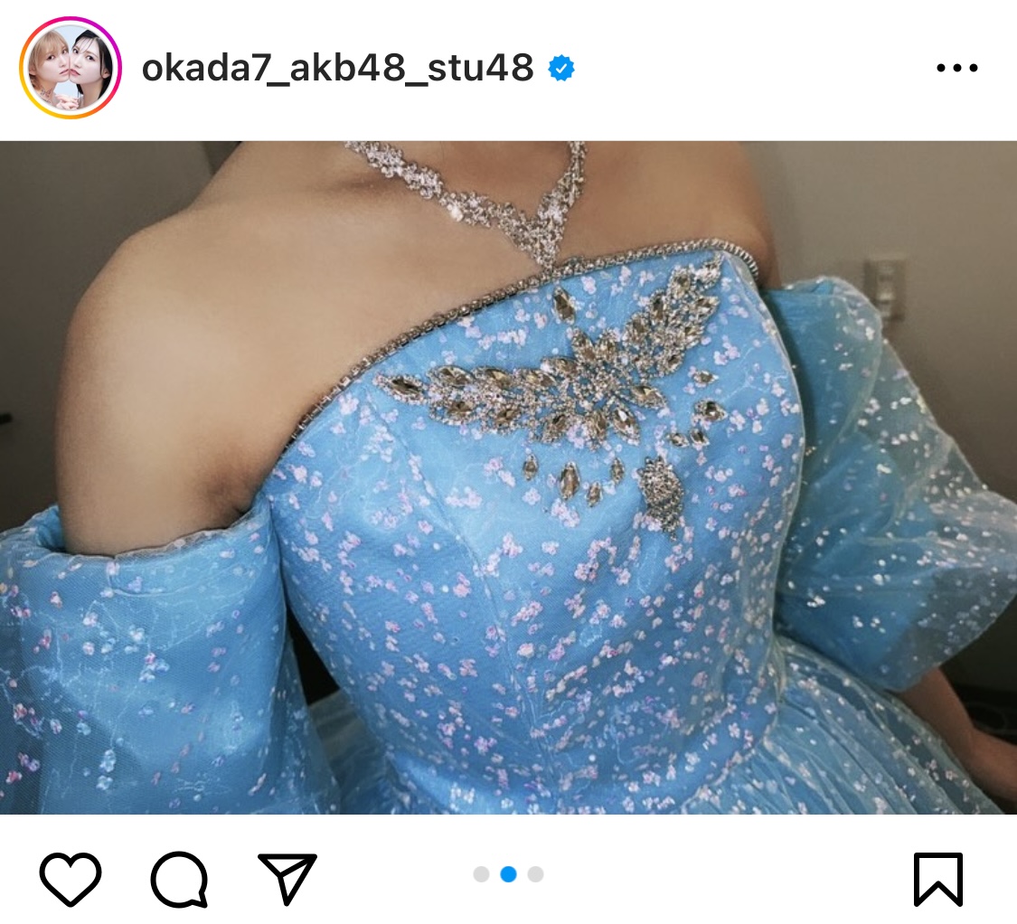 岡田奈々のインスタグラムイから