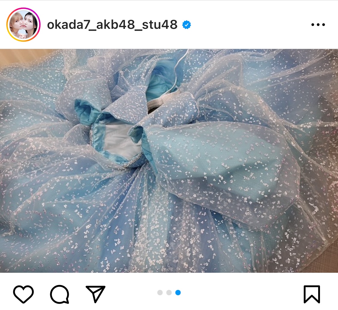 岡田奈々のインスタグラムイから