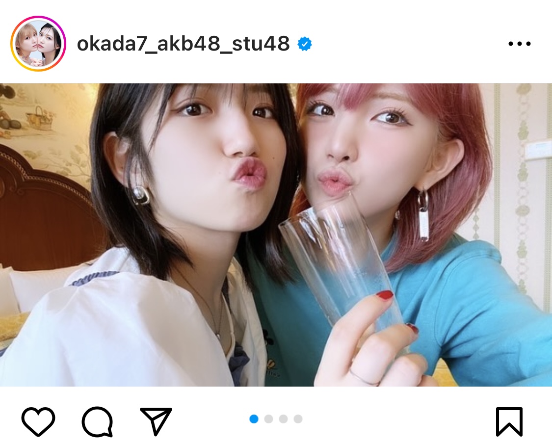 岡田奈々のインスタグラムイから