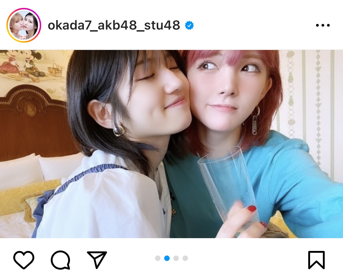 岡田奈々のインスタグラムイから